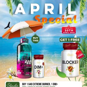 April Special 3 Slender Living SA Slimming Supplement Bundle