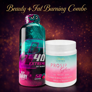 Beauty and Fat Burning Combo by Slender Living SA - G40 Fat Burner and Prosip Glow Collagen