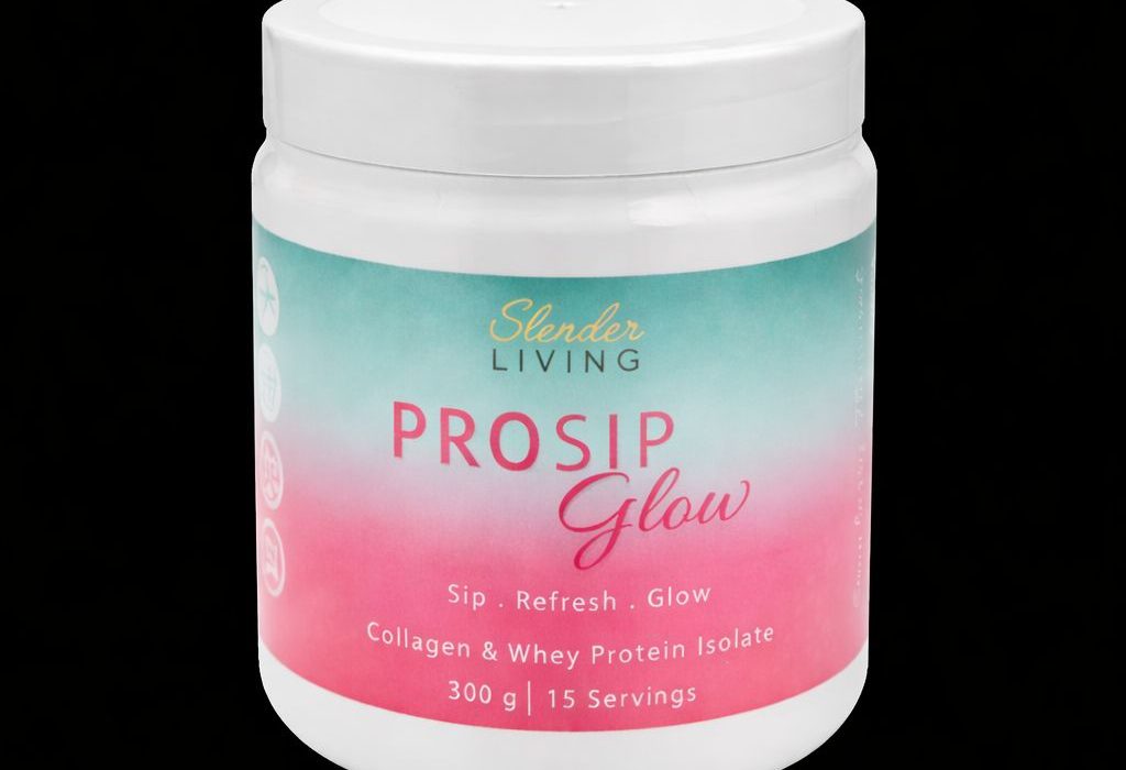 ProSip Glow collagen and whey protein supplement by Slender Living South Africa