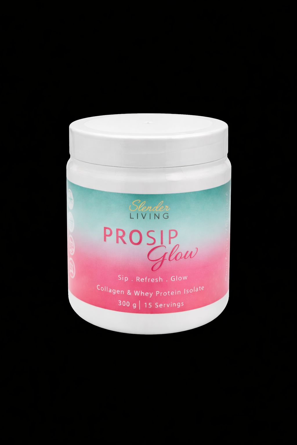 ProSip Glow Collagen and Whey Protein Isolate by Slender Living South Africa